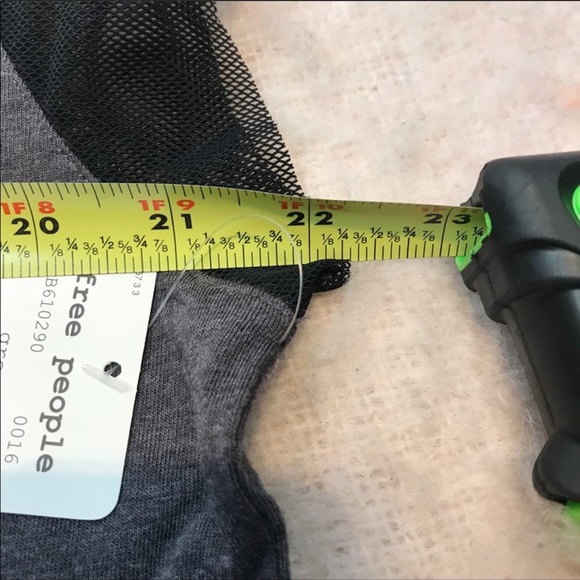 NWT Free People Movement WILD mesh graphic top - Picture 7 of 8